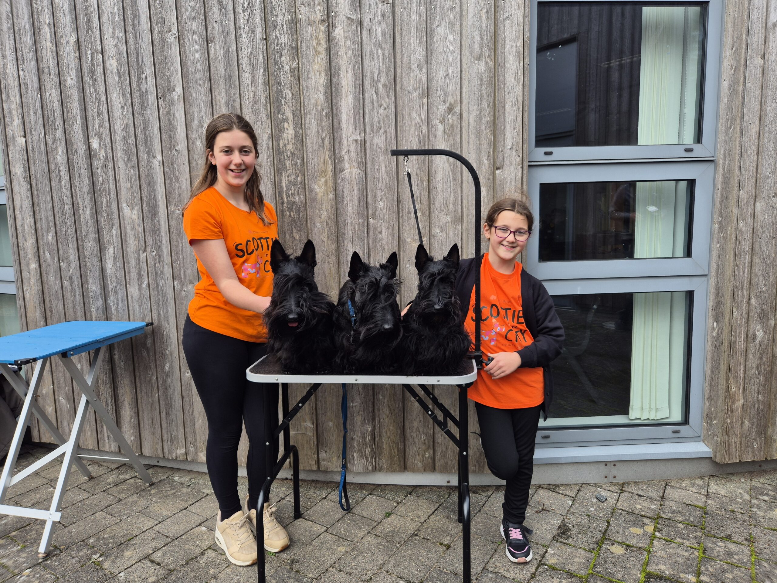 Schoolgirls hold ‘Scotties Day’ fundraiser after Maggie’s helped their Granny Jane