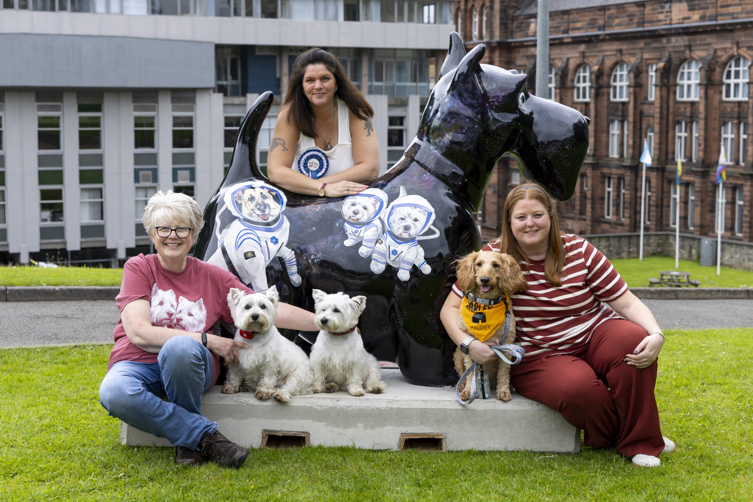 Winners of Scotties art competition gather in Glasgow