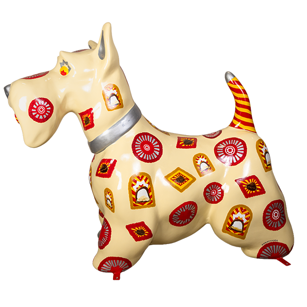 Tunnock’s Teacake Travel Patch Scottie